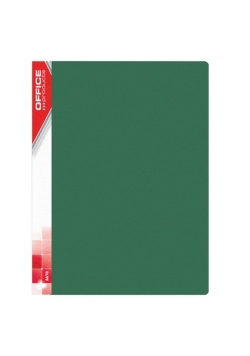 Teczka ofertowa OFFICE PRODUCTS, PP, A4 40 koszulek zielona