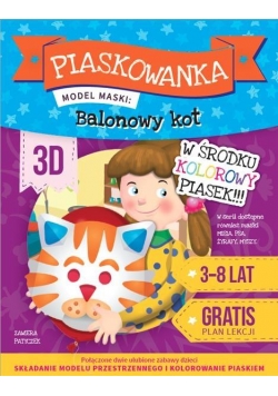 Piaskowanka 3D Kot MAC