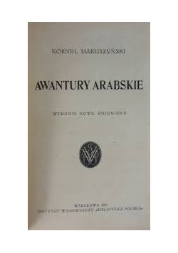 Awantury Arabskie,1921r.