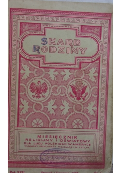 Skarb rodziny, miesięcznik, 1938 r.