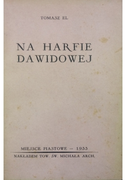 Na Harfie Dawidowej 1933 r