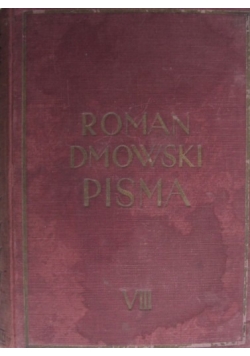 Pisma VIII,1938r.