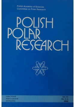 Polish Polar Research Vol 23