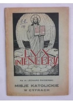 Misje katolickie w cyfrach, 1936 r.