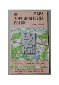 Mapa topograficzna Polski