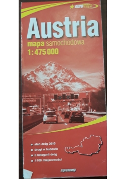 Austria - mapa samochodowa