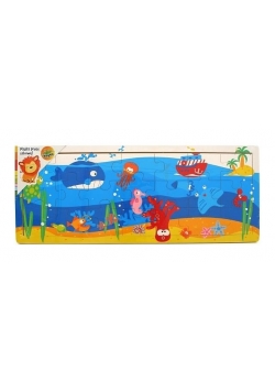 Puzzle drewniane Morze