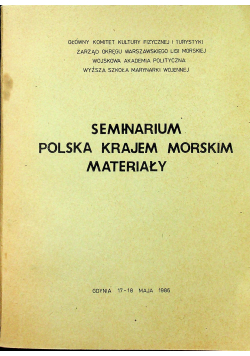 Seminarium Polska Krajem morskim