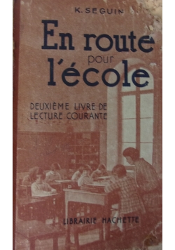 En route pour l'ecole. 1933 r.