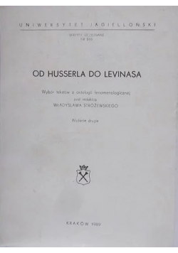 Od Husserla do Levinasa