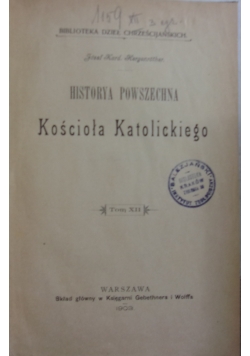 Historya powszechna Kościoła Katolickiego, 1904r.