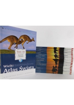 Wielki Encyklopedyczny Atlas Świata Biblioteka Gazety Wyborczej, 18 tomów