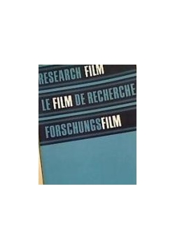 Research film le film de recherche forschung film