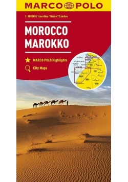 Mapa Drogowa Marco Polo. Maroko 1:800 000 w.2018