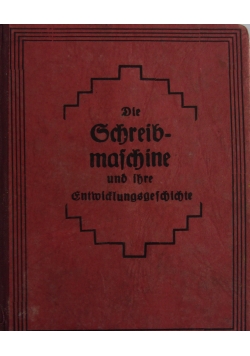Die Schreibmaschine,1931 r.