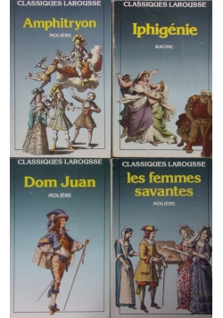 Classiques larousse, zestaw 4 książek