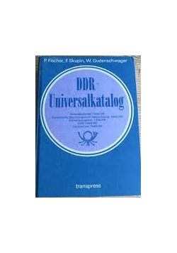 Ddr- Universalkatalog