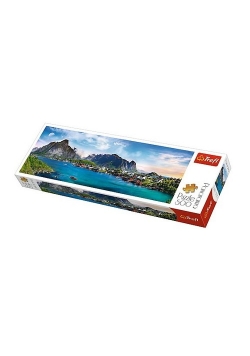 Puzzle Panorama Archipelag Lofoty 500