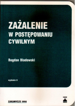 Zażalenie w postępowaniu cywilnym