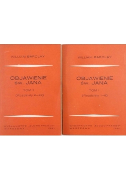 Objawienie Św. Jana, Tom I-II