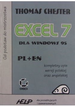 Excel 7 dla Windows 95