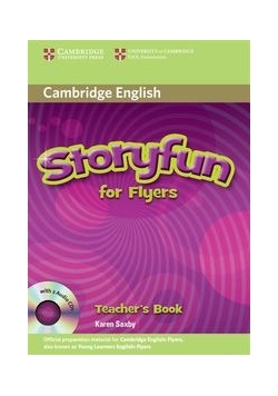 Storyfun for Flyers Teacher's Book + CD,Nowa