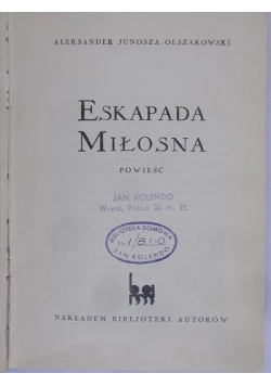 Eskapada miłosna 1933