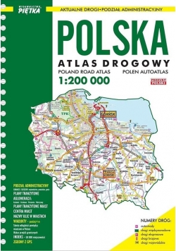 Atlas Polski 1:200 000 drogowy