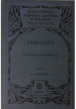 Vergilius Bucolica Georgica , 1901 r