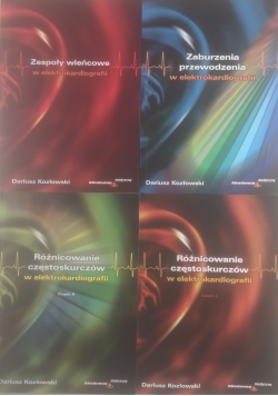 Elektrokardiografia zestaw 4 książek