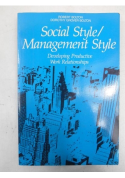 Social Style/Management Style