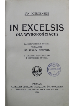 In Excelsis Na wysokościach 1914 r.