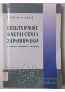 Efektywność kształcenia zawodowego