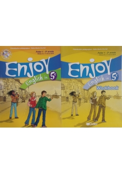 Enjoy english in 5e ,2 książki+płyta CD
