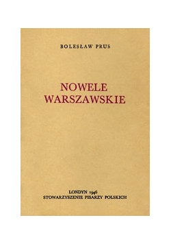 Nowele warszawskie, 1946 r.