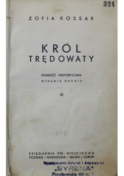 Król trędowaty 1939 r.