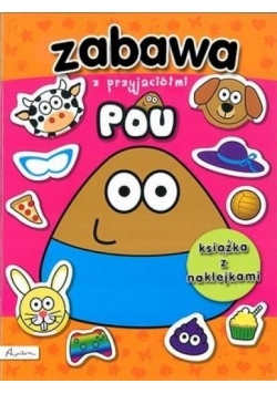 POU. Zabawa z przyjaciółmi. Książka z naklejkami