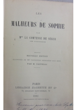 Les Malheurs de sophie 1894r