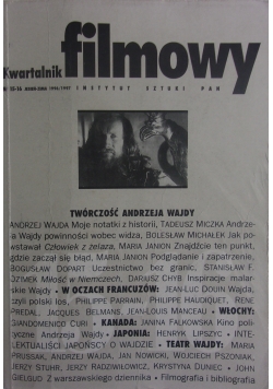 Kwartalnik filmowy jesień - zima 1997, nr. 15 - 16