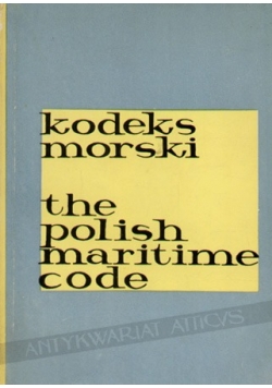 Kodeks morski  The polish maritime code
