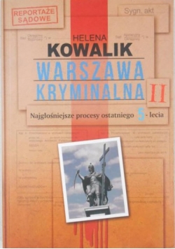 Warszawa kryminalna II
