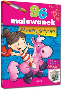 96 malowanek dla małej artystki
