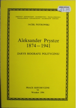 Aleksander Prystor 1874 1941