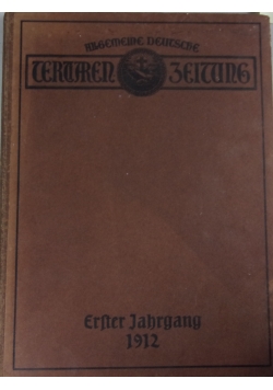 Tertiaren Zeitung, 1912 r.