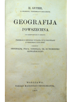 Geografija powszechna 1875 r