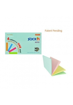 Notes samoprzylepny Magic pad pastel mix 76x127mm