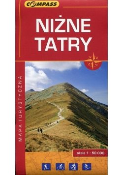 Niżne Tatry mapa turystyczna 1:50 000
