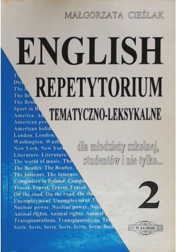 English repetytorium tematyczno - leksykalne 2