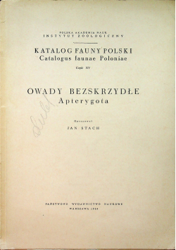 Owady bezskrzydłe Apterygota