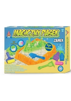 Magiczny piasek - Zestaw świecący zamek 2